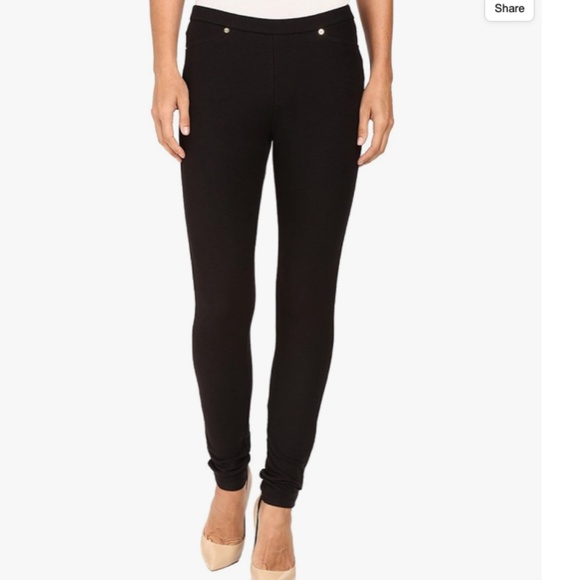 MICHAEL Michael Kors Pants - New Michael Kors Stretch-Twill Knit Black Leggings XS
